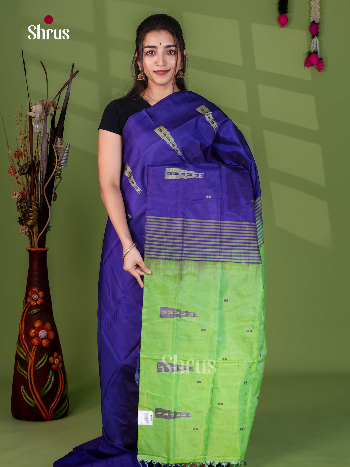 Banana Pith Saree - EH29064