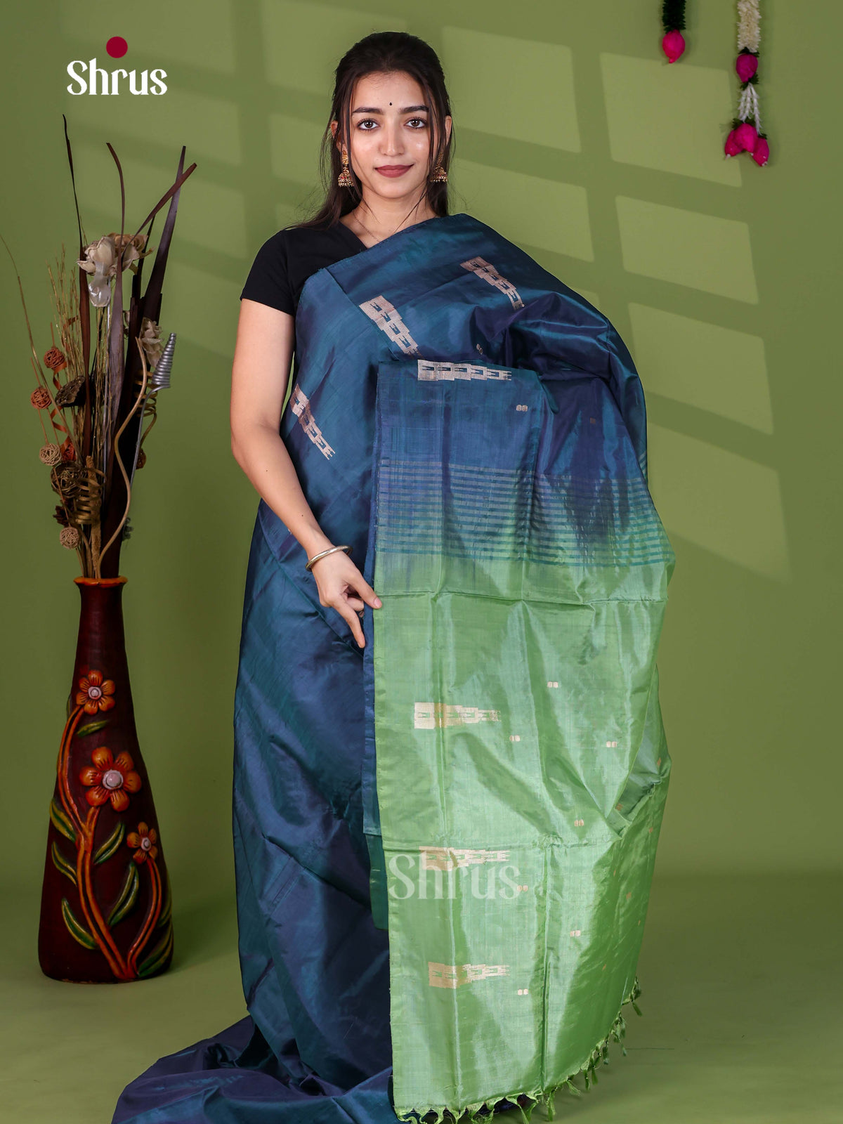 Banana Pith Saree - EH29075