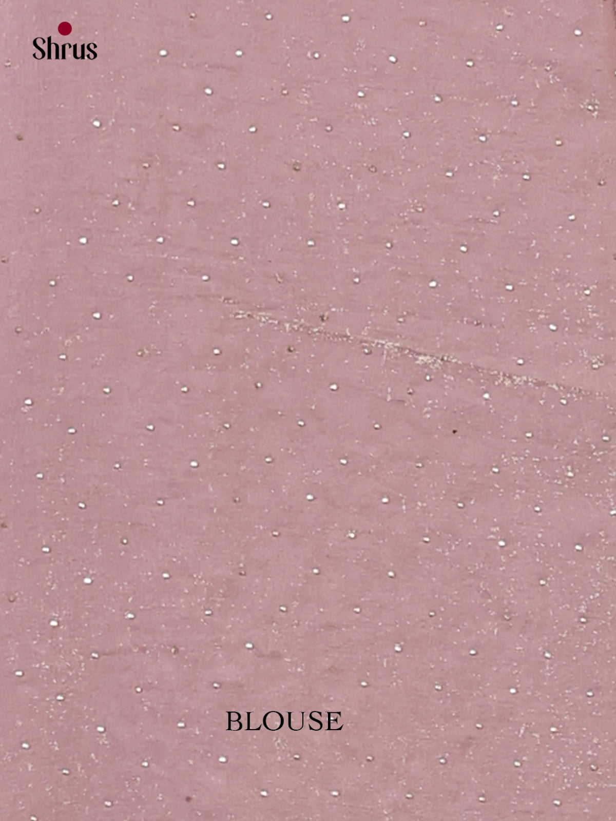 Shimmery Mauve Designer Saree with Stone Work - Shop on Shrus.com