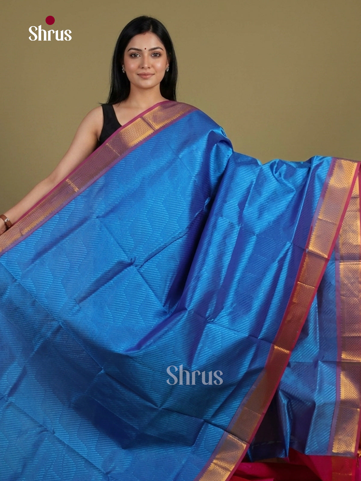 Silk Cotton Saree - EI01013