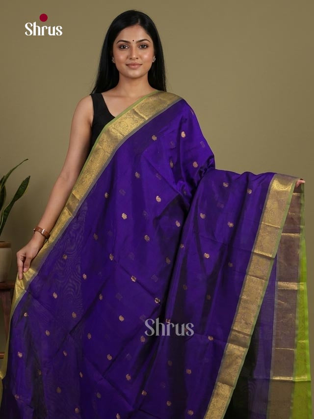 Silk Cotton Saree - EI01080