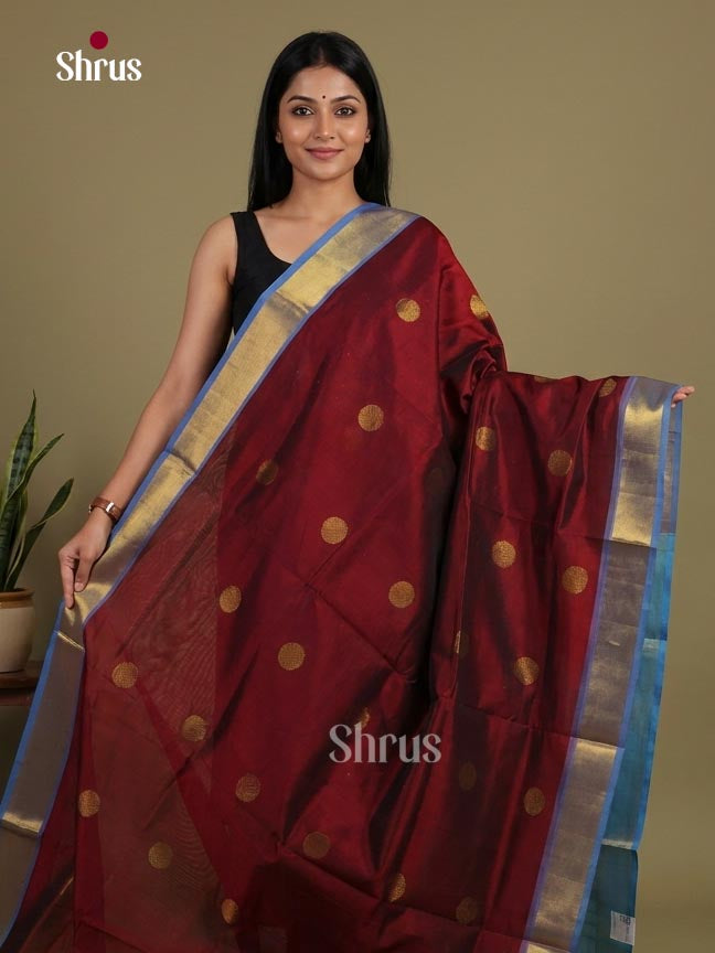 Silk Cotton Saree - EI01092