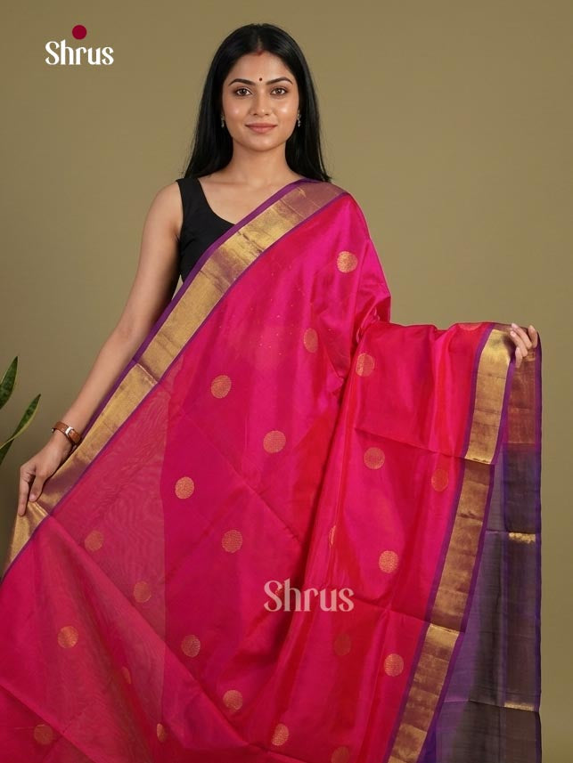 Silk Cotton Saree - EI01096