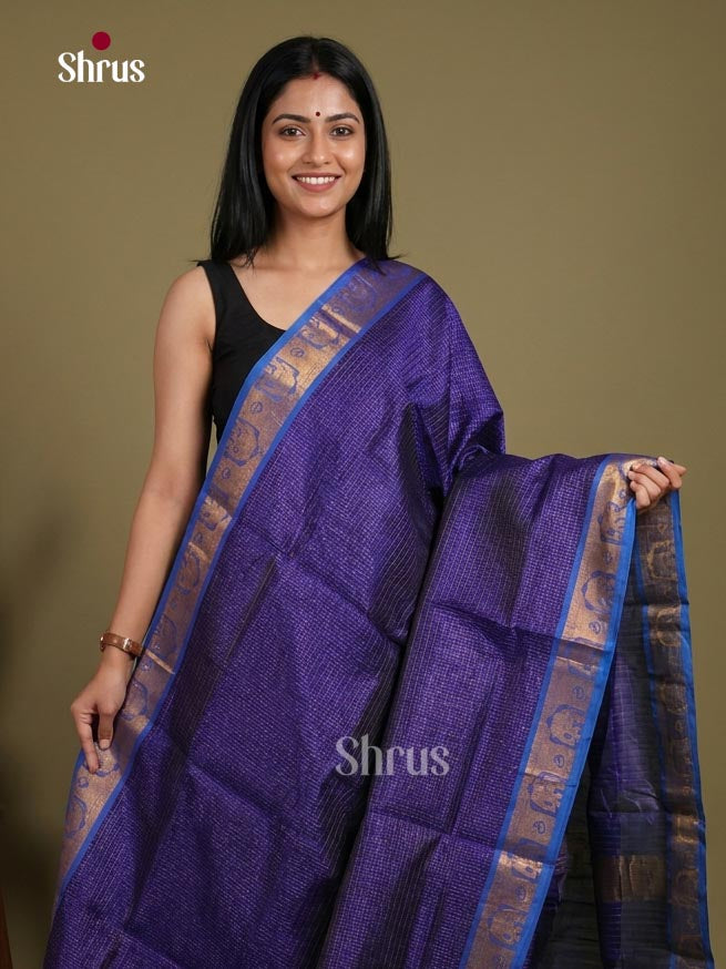 Silk Cotton Saree - EI01108