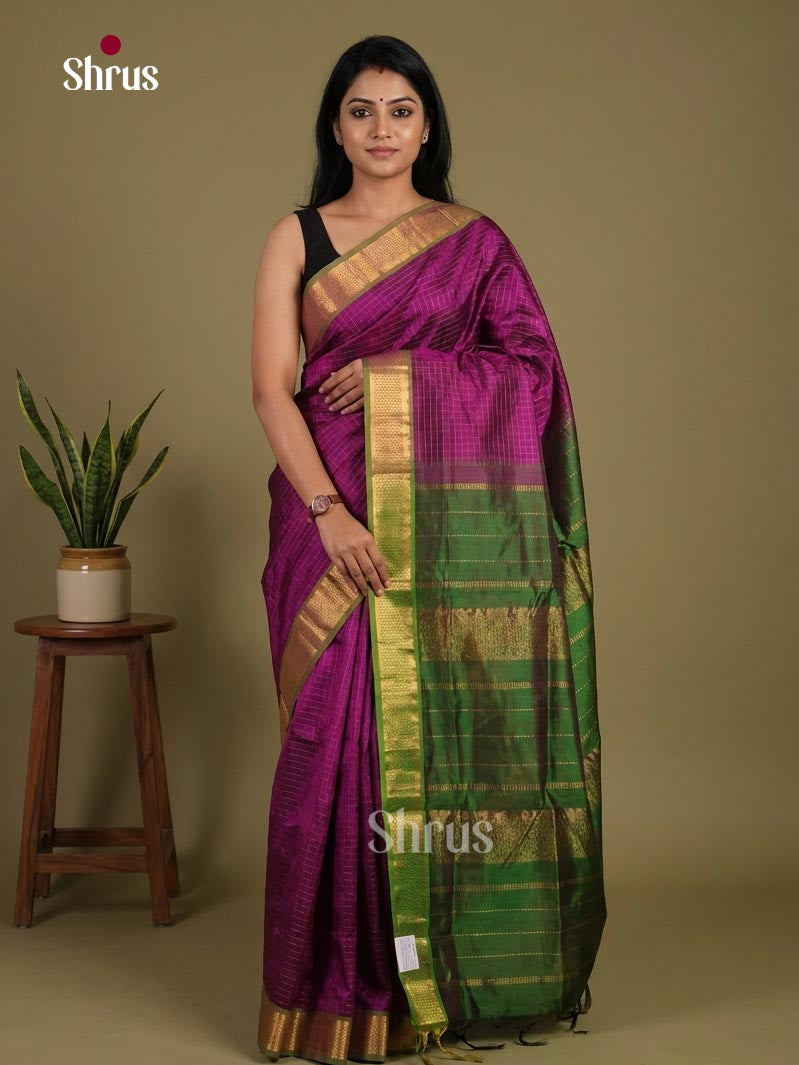 Silk Cotton Saree - EI01139