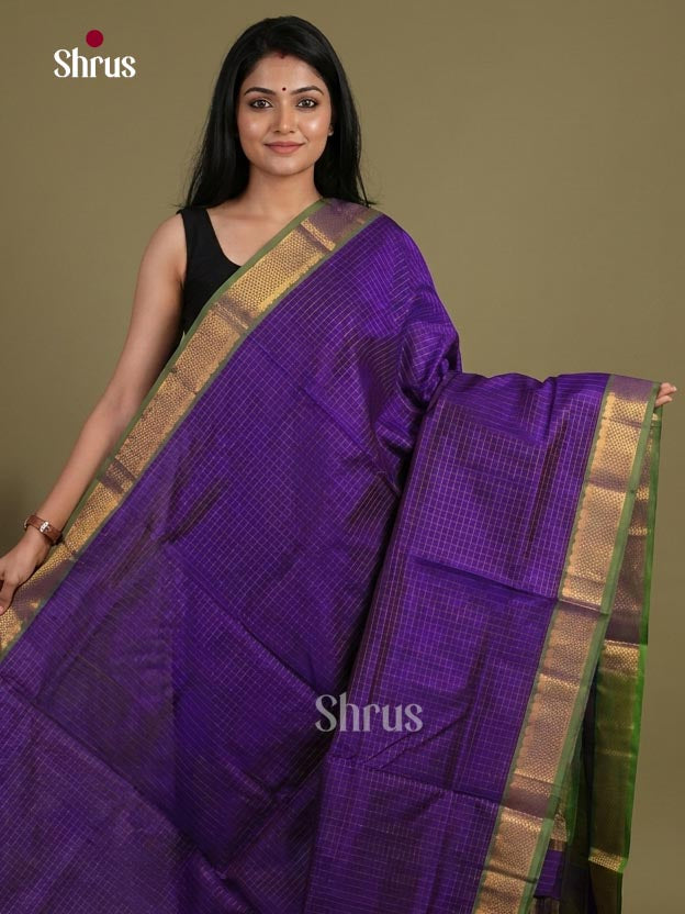 Silk Cotton Saree - EI01142