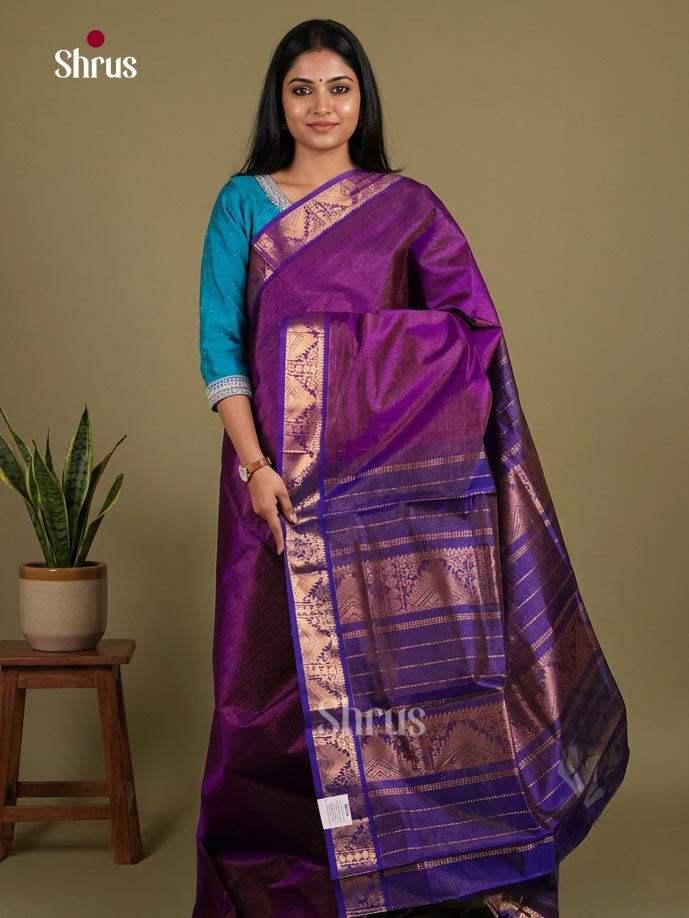 Silk Cotton Saree - EI01169