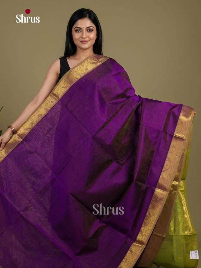 Silk Cotton Saree - EI01190