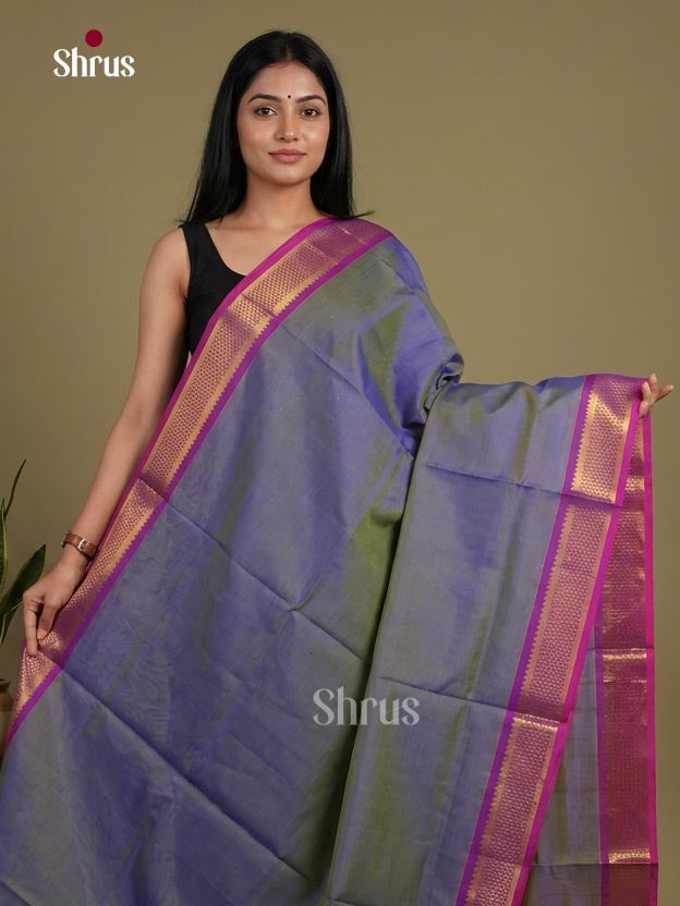 Silk Cotton Saree - EI01195