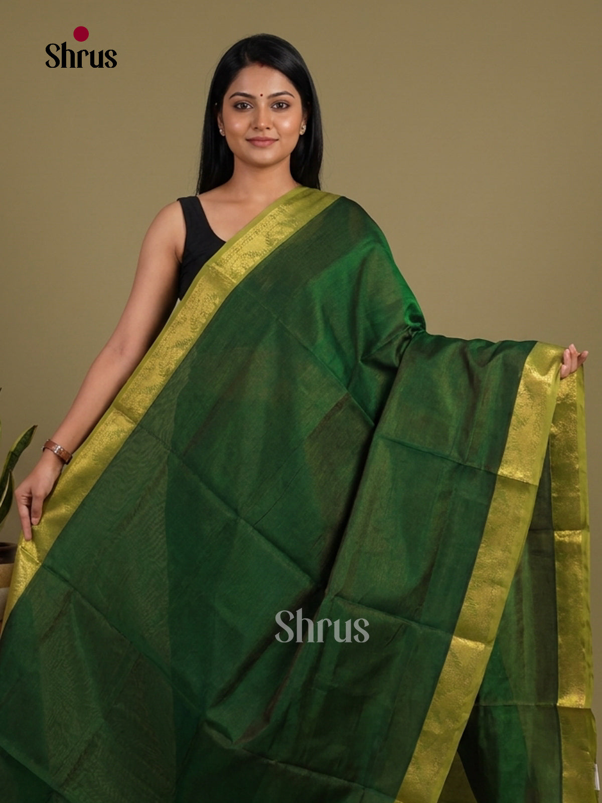 Silk Cotton Saree - EI01196
