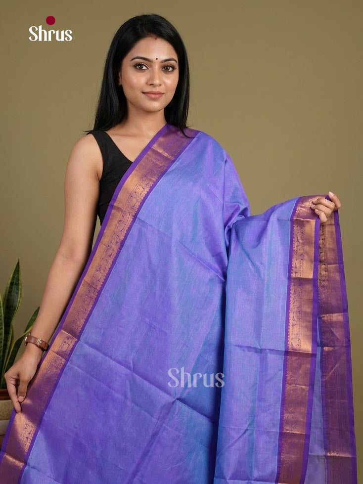 Silk Cotton Saree - EI01199