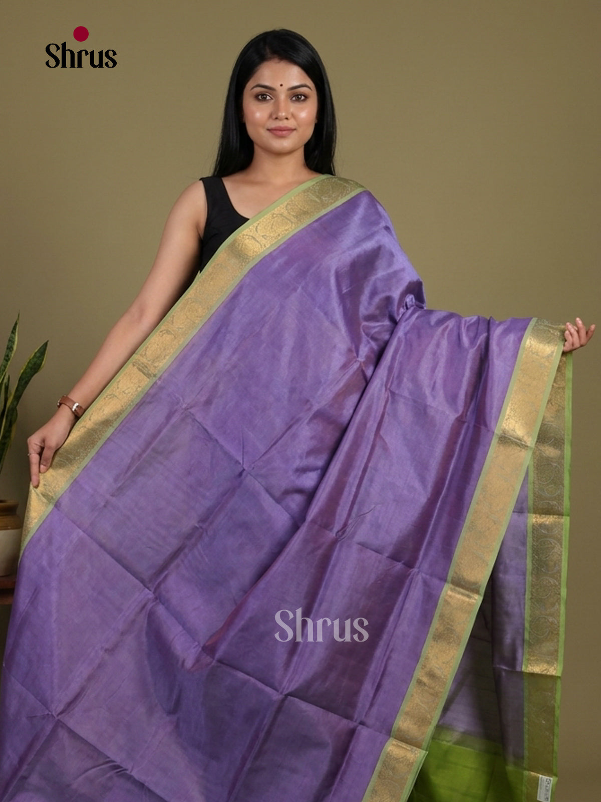 Silk Cotton Saree - EI01201