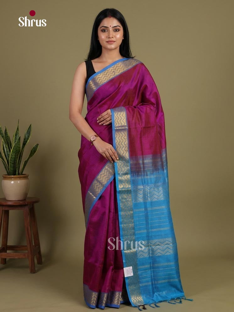 Silk Cotton Saree - EI01202
