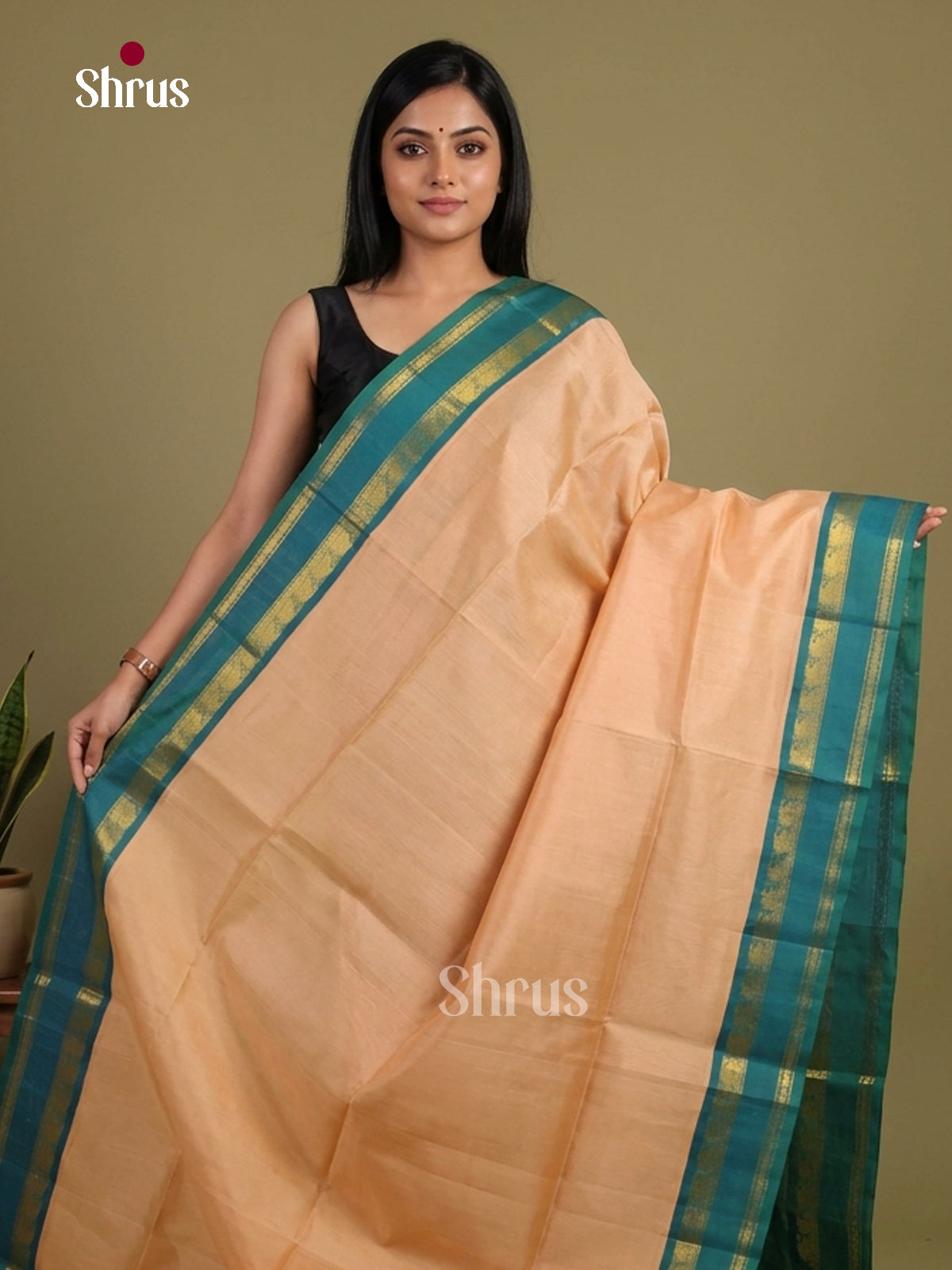 Silk Cotton Saree - EI01234
