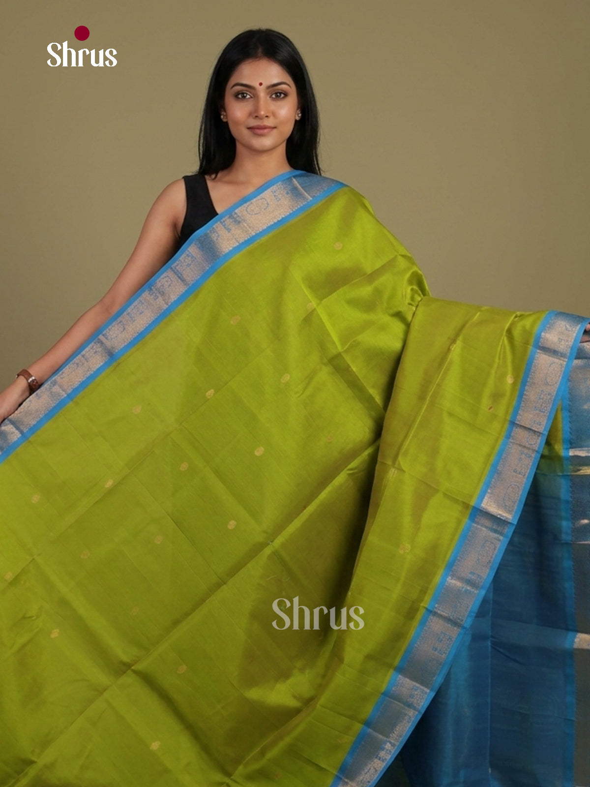 Silk Cotton Saree - EI01238