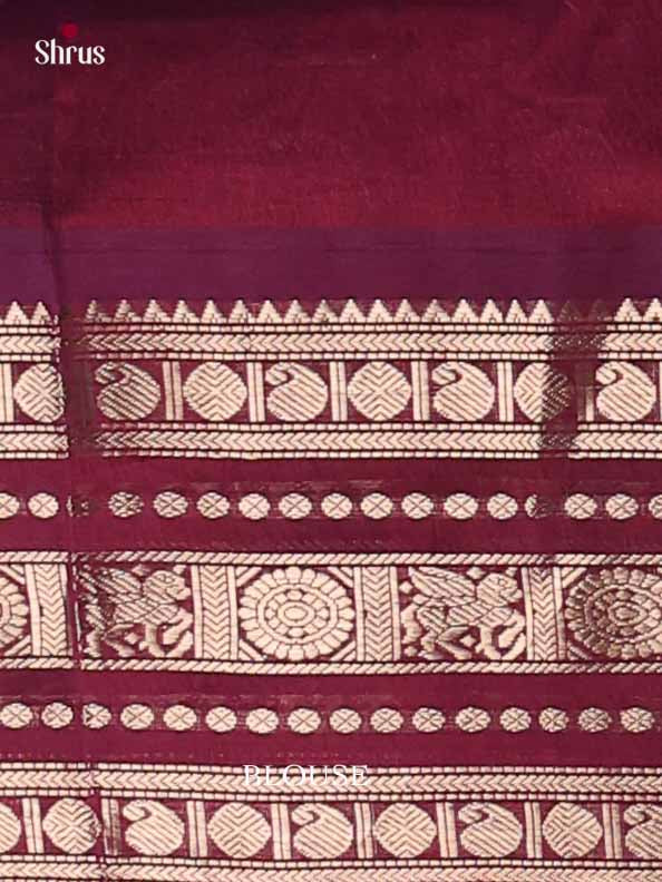 Silk Cotton Saree - EI01264