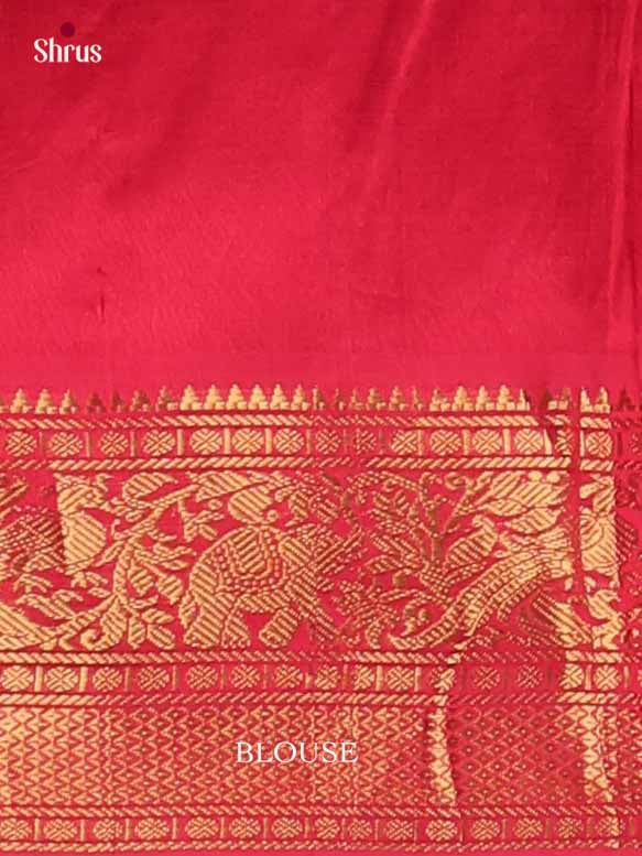 Silk Cotton Saree - EI01306