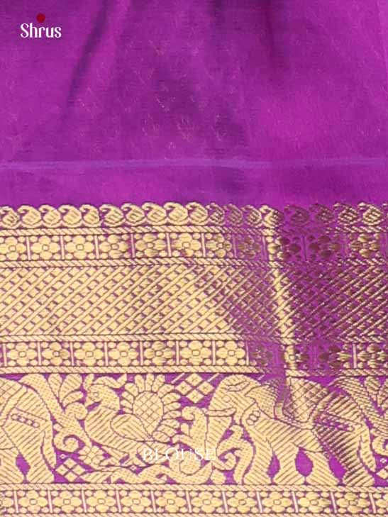 Silk Cotton Saree - EI01307