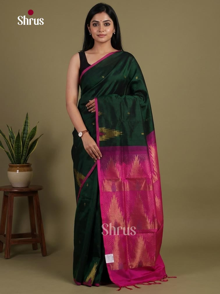 Silk Cotton Saree - EI01334