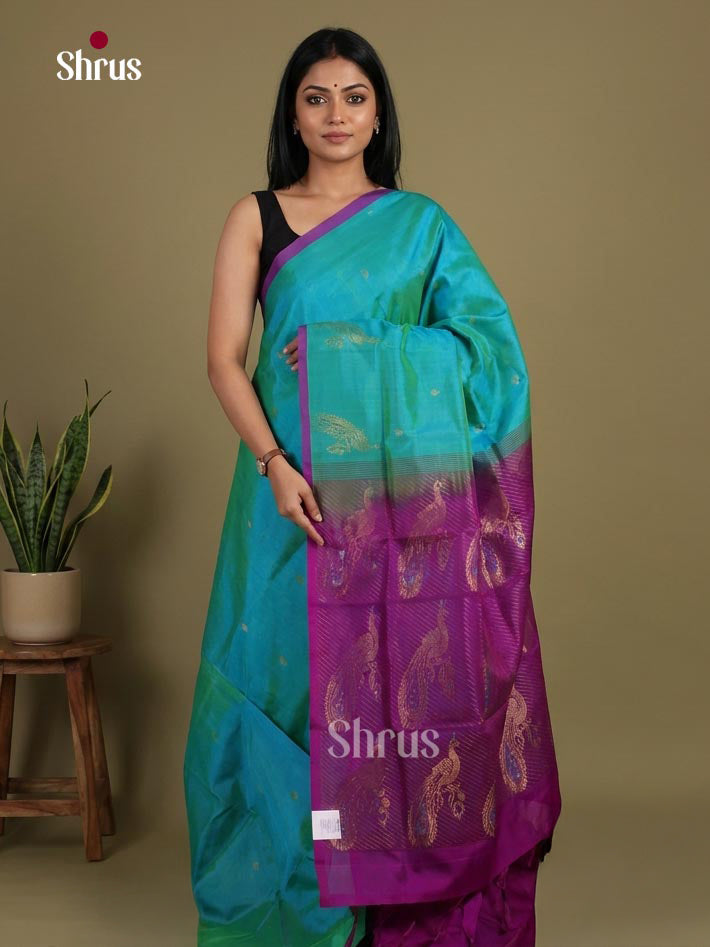 Silk Cotton Saree - EI01335