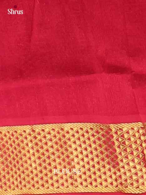 Silk Cotton Saree - EI01372