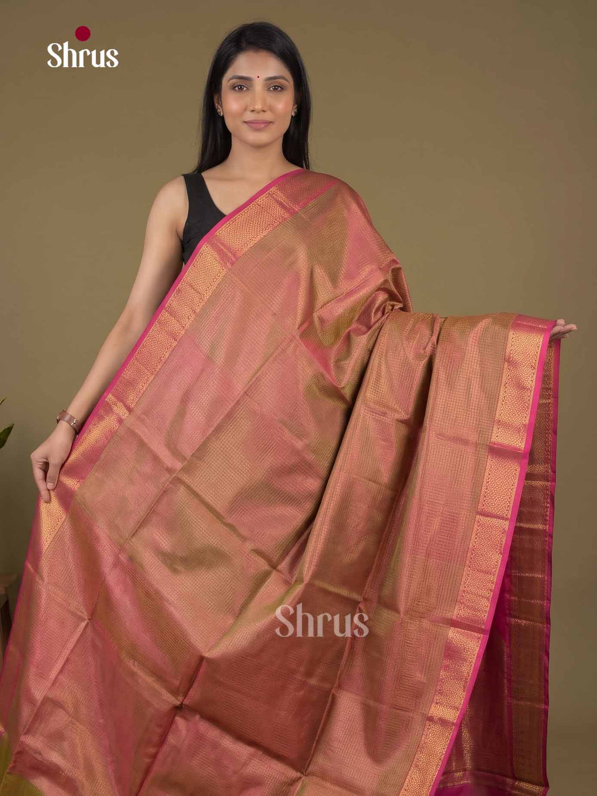 Silk Cotton Saree - EI01373