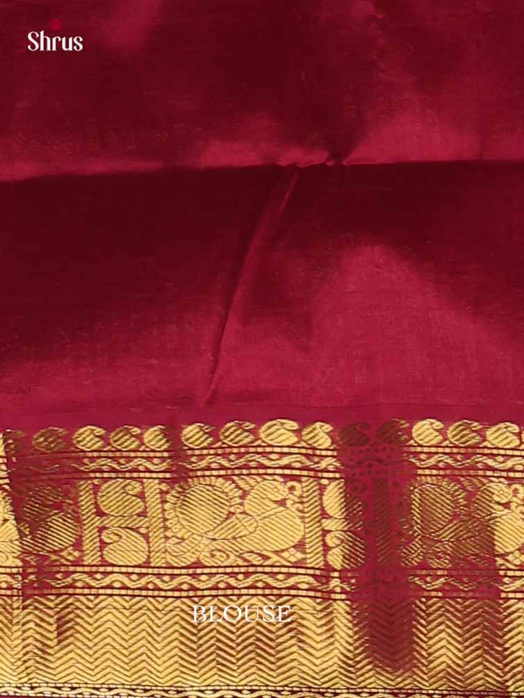 Silk Cotton Saree - EI01375