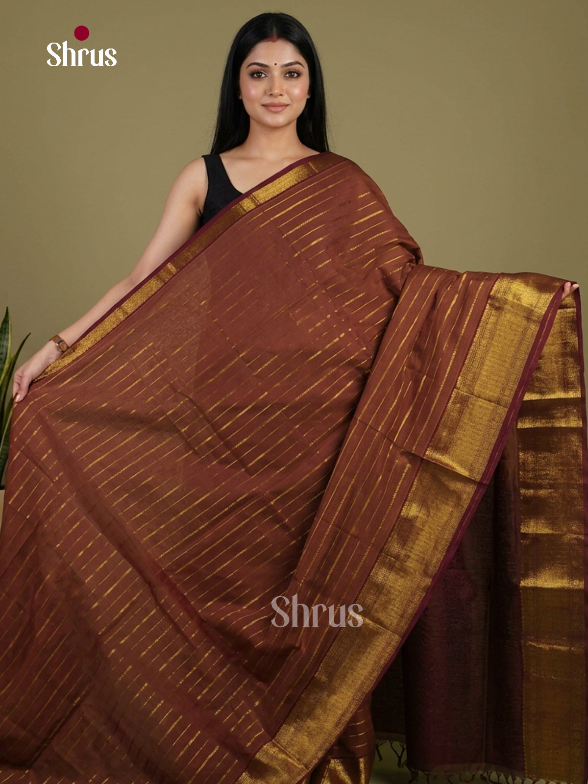 Silk Cotton Saree - EI01396