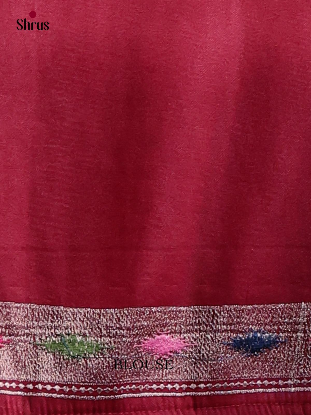 Tissue Embroidery Saree - EI01531