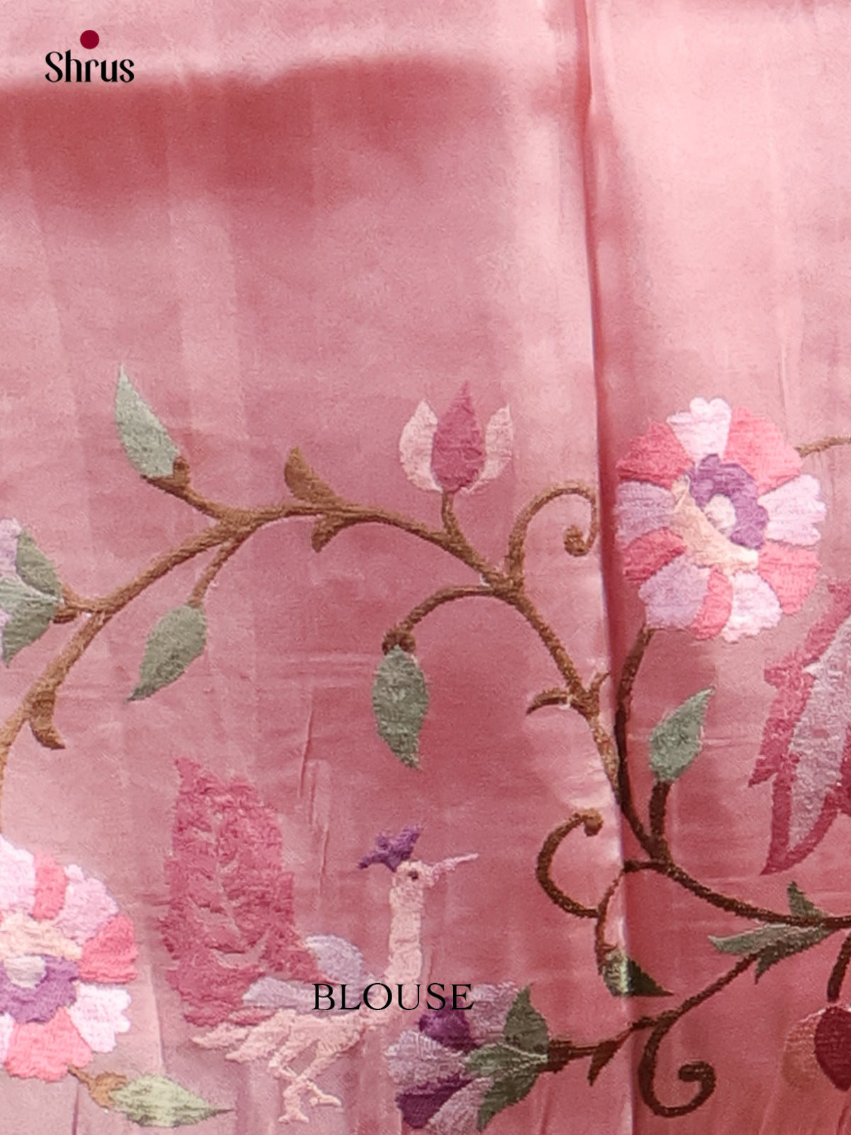 Tissue Embroidery Saree - EI01570