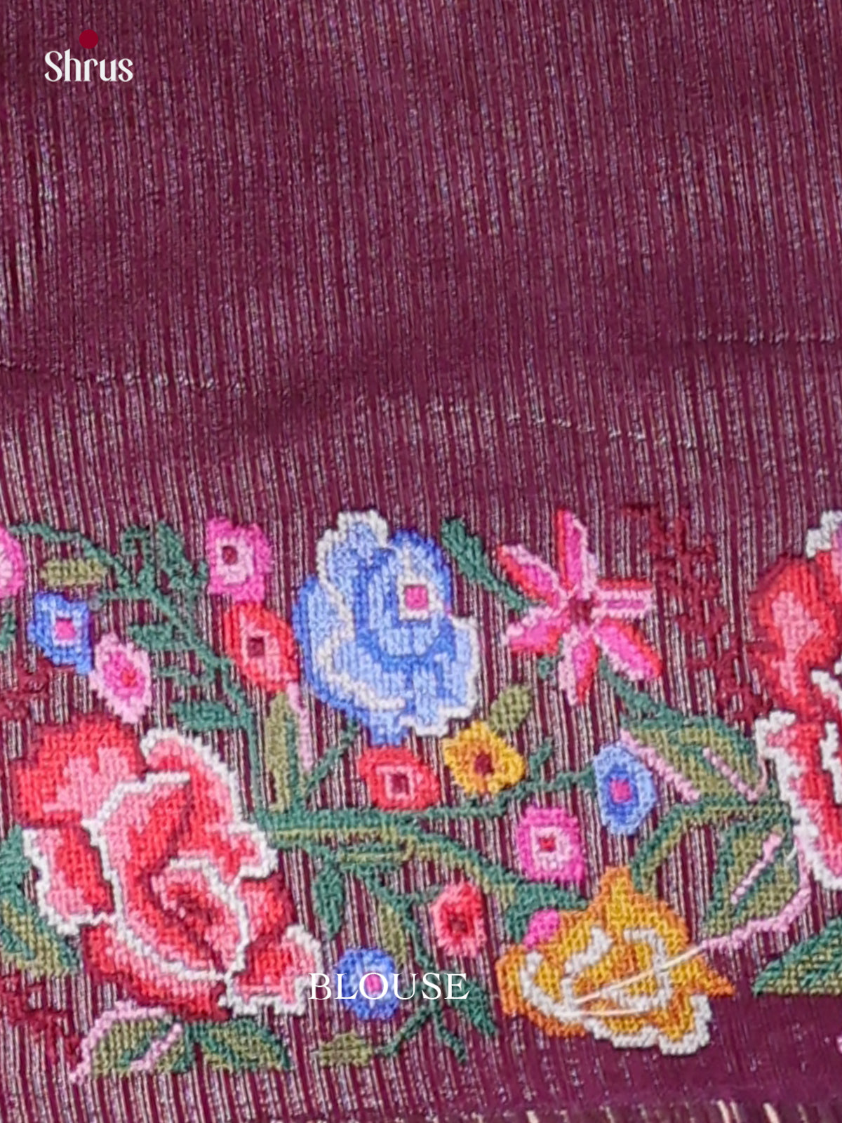 Tussar Embroidery Saree - EI01611