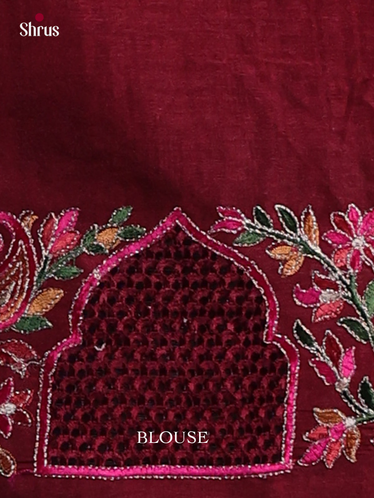 Tussar Embroidery Saree - EI01638