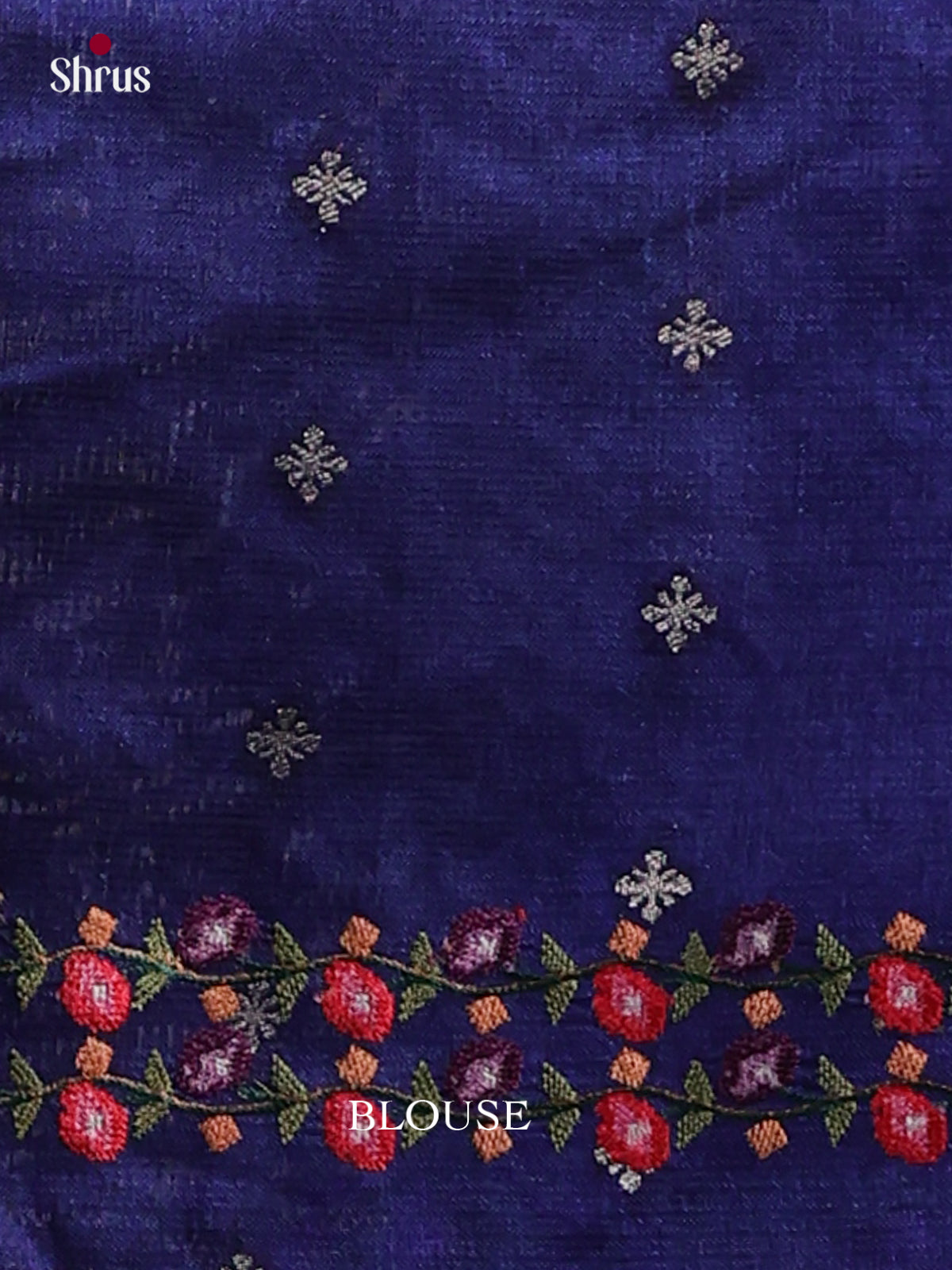 Tussar Embroidery Saree - EI02047