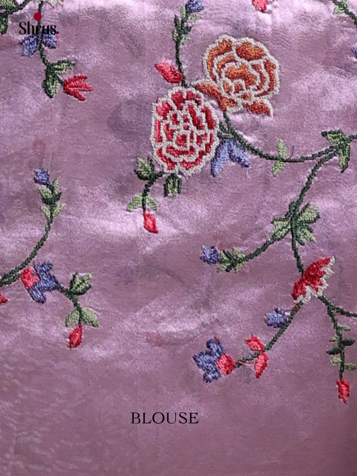 Tissue Embroidery Saree - EI02050