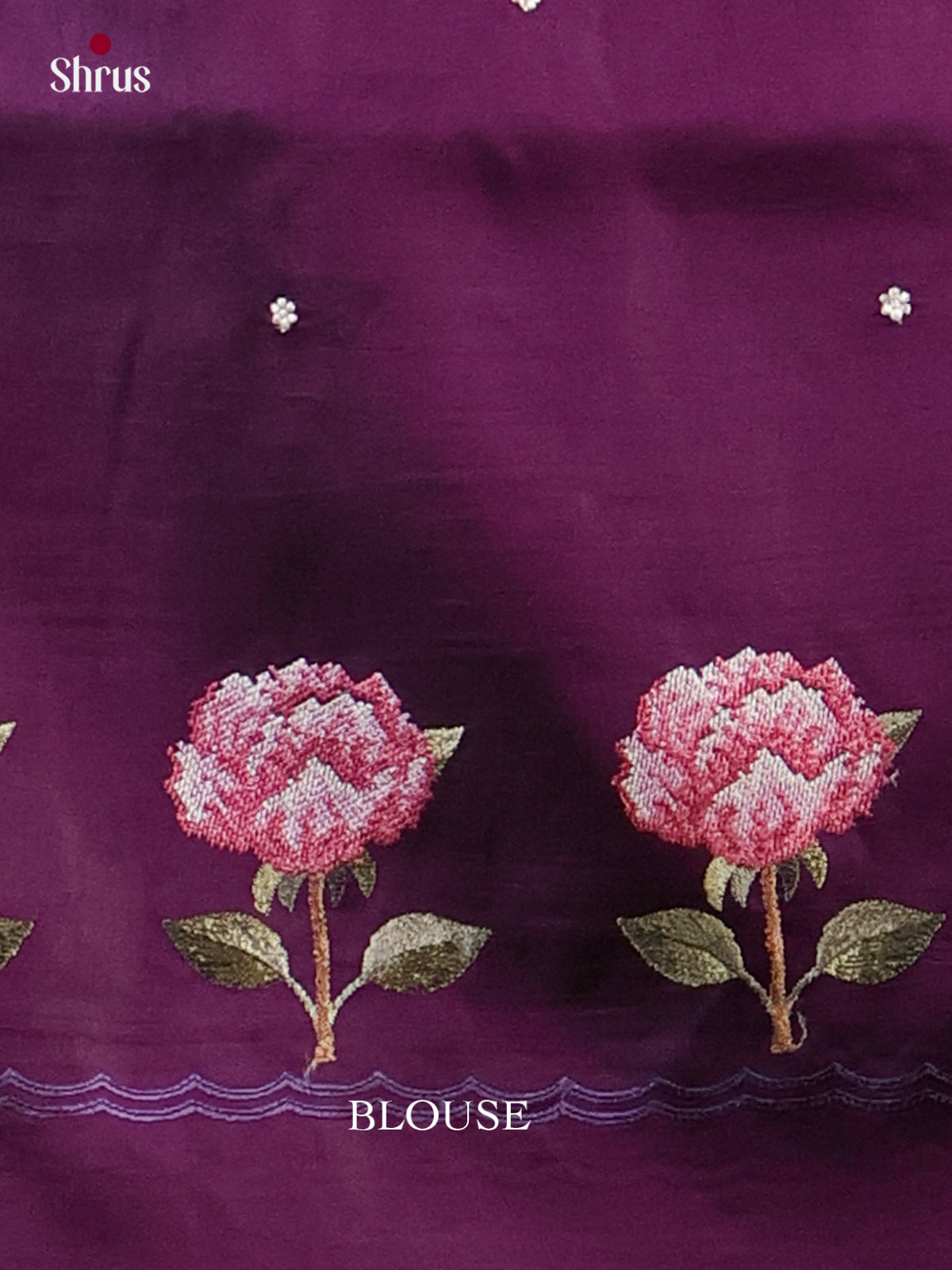Tussar Embroidery Saree - EI02077