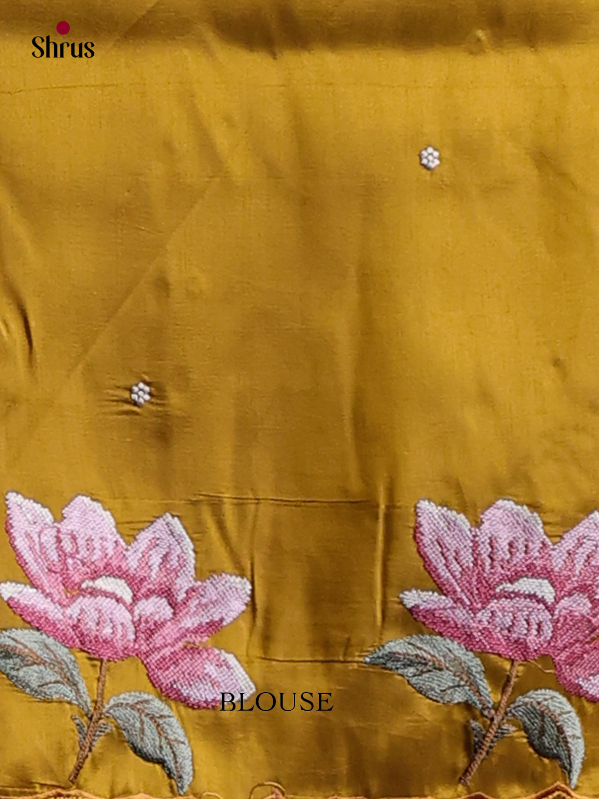 Tussar Embroidery Saree - EI02083