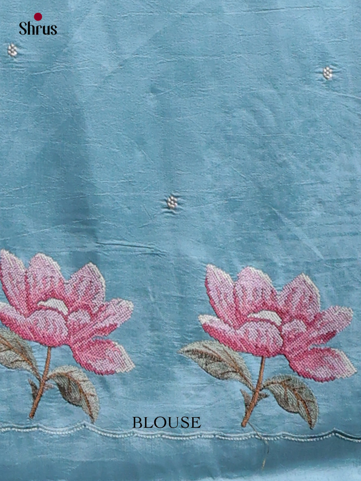 Tussar Embroidery Saree - EI02088
