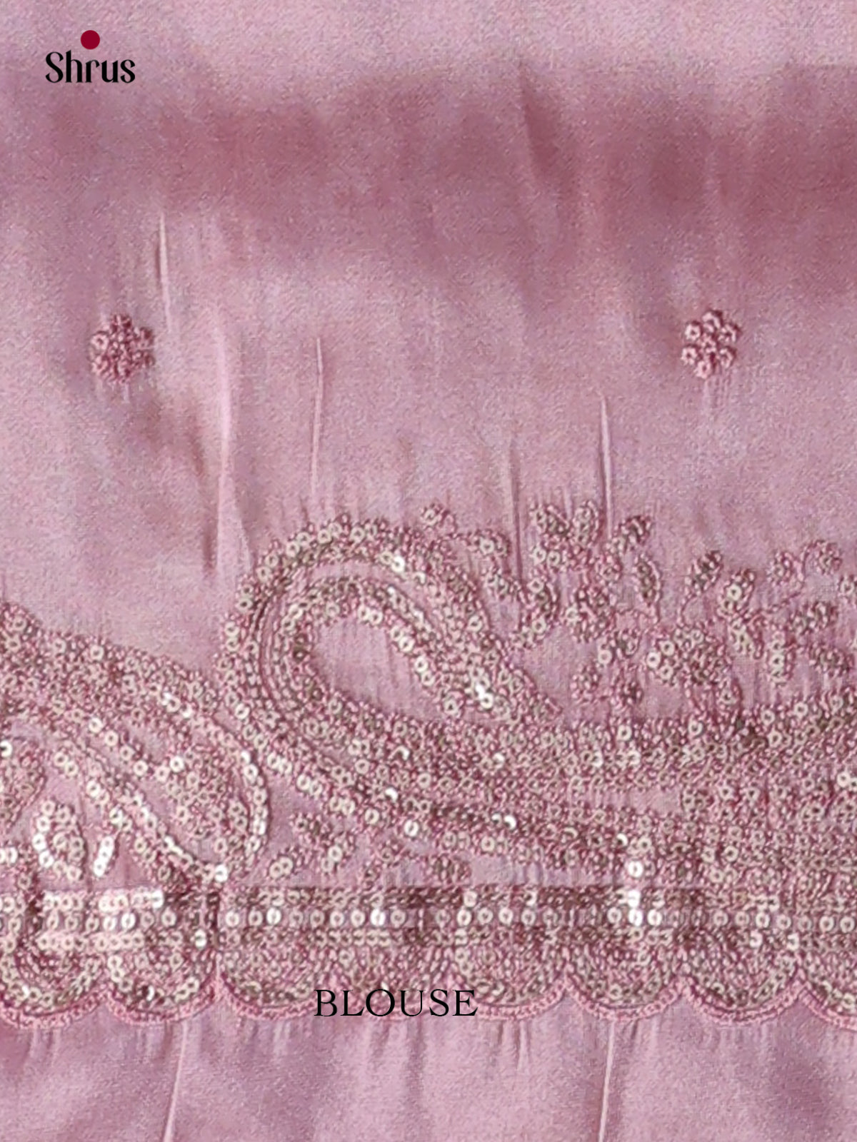 Tissue Embroidery Saree - EI02131