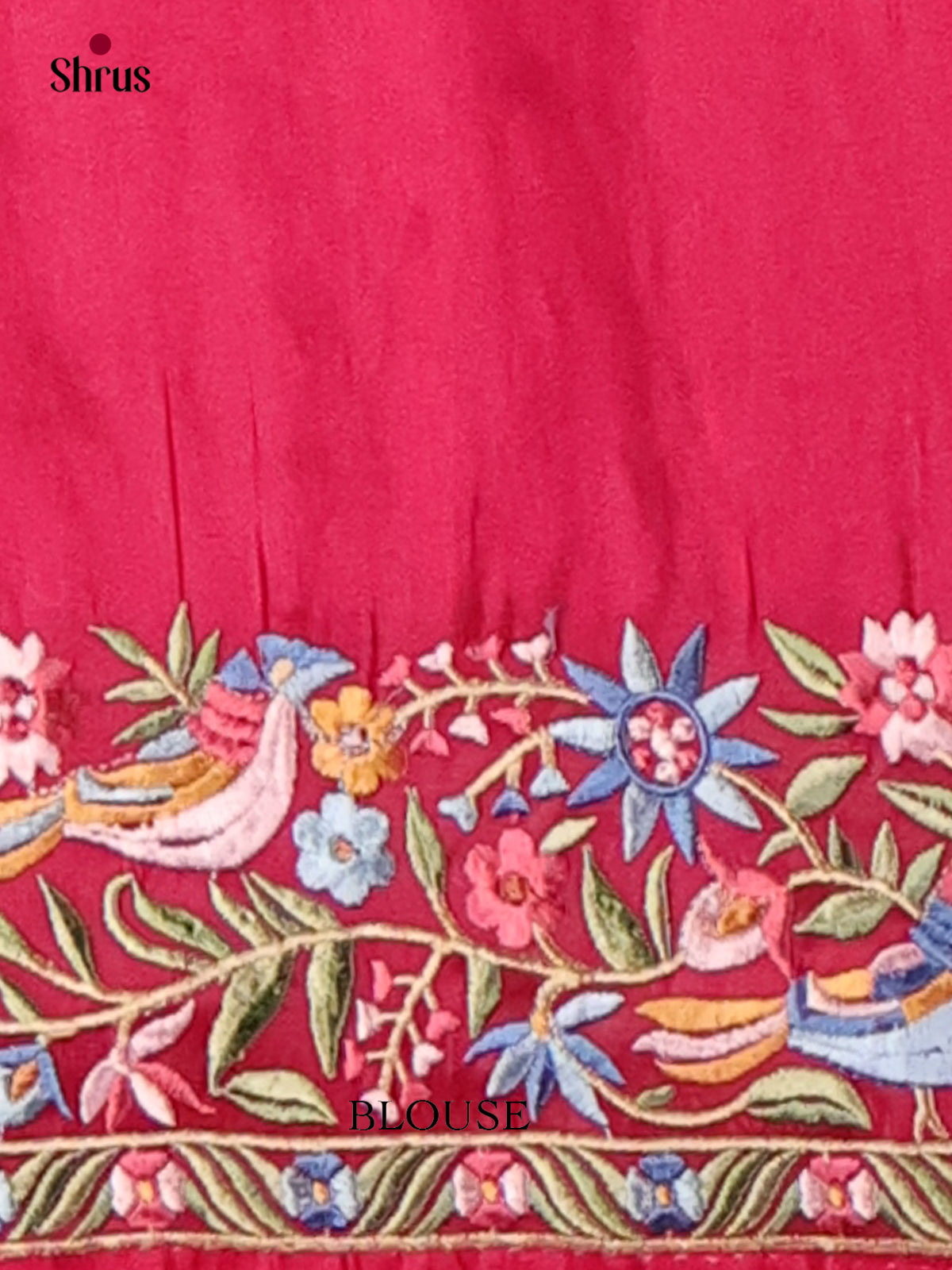 Tissue Embroidery Saree - EI02186