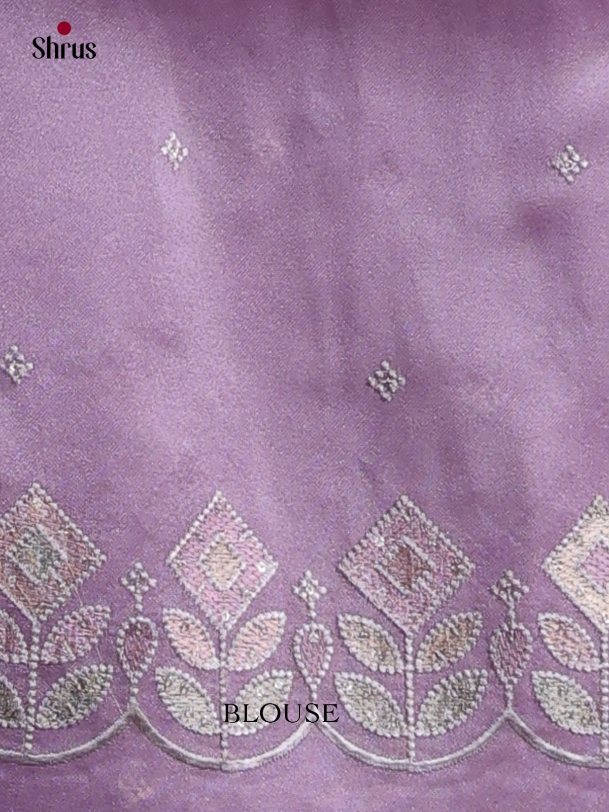Tissue Embroidery Saree - EI02210
