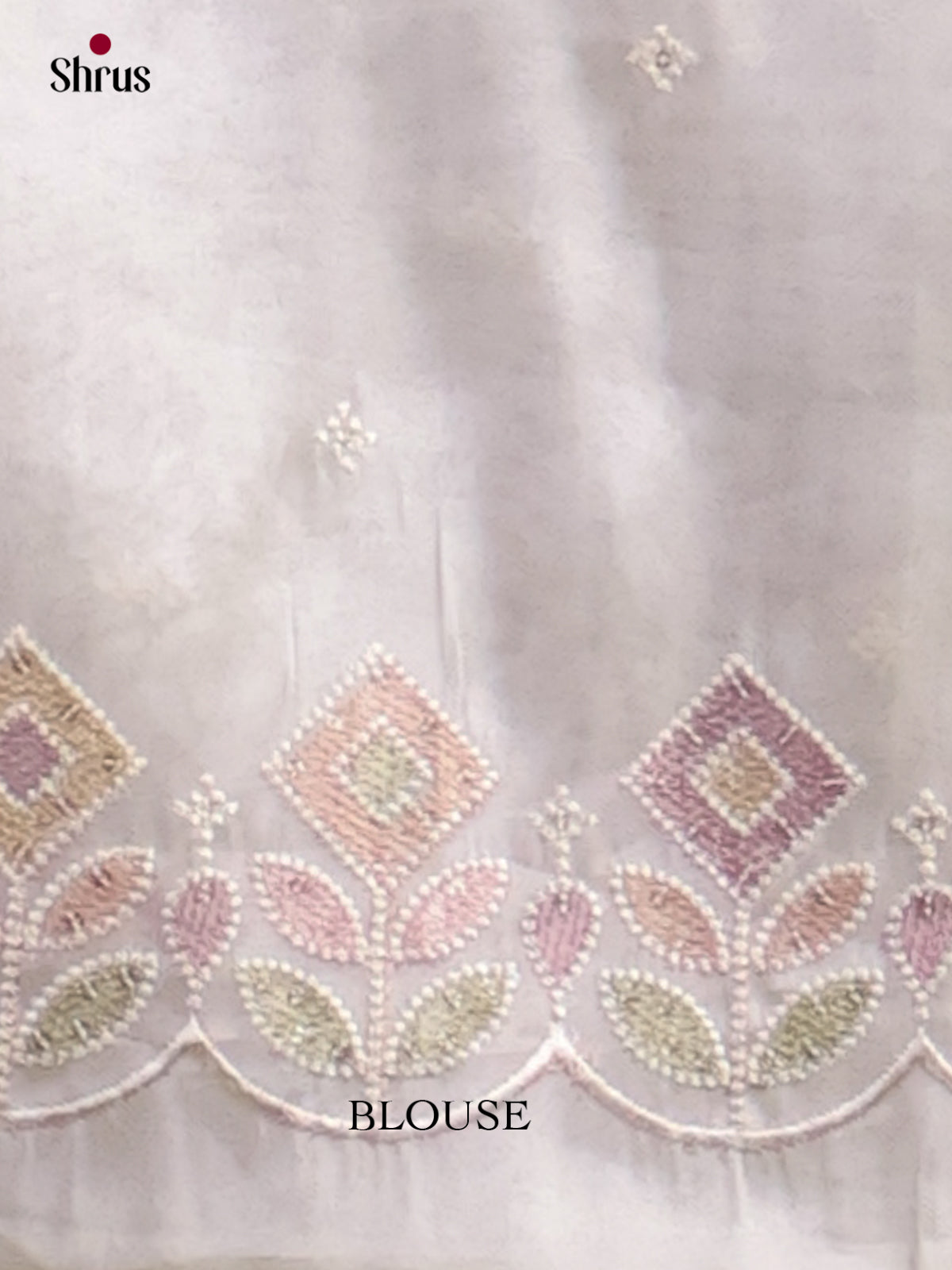 Tissue Embroidery Saree - EI02211