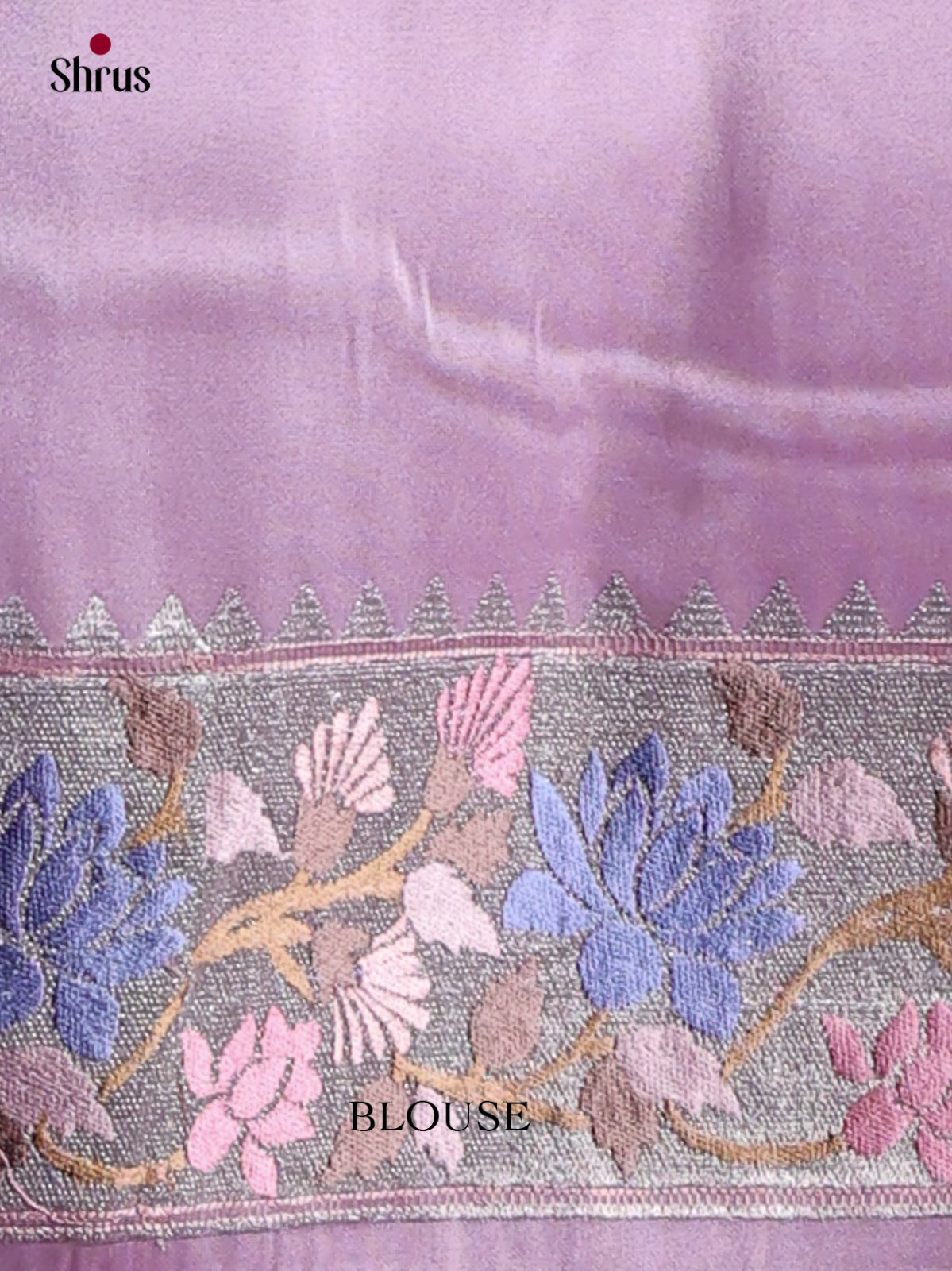 Tissue Embroidery Saree - EI02233