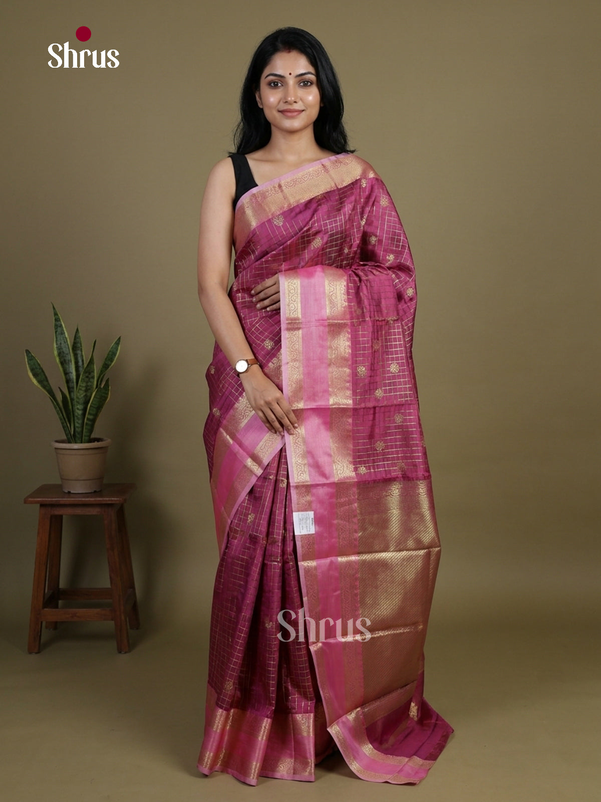 Semi Kanchipuram Saree - EI02297