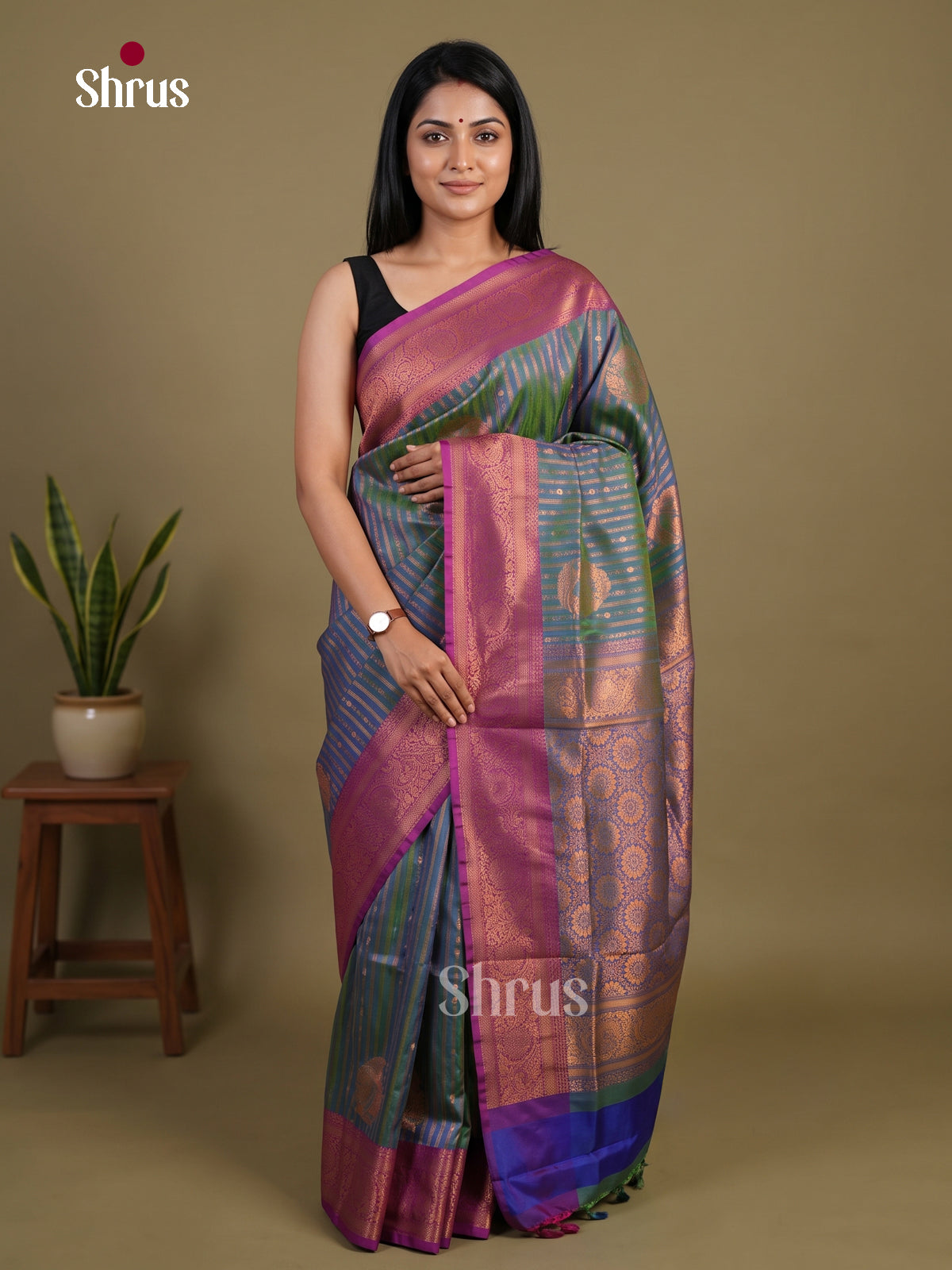 Semi Softsilk Saree - EI02313