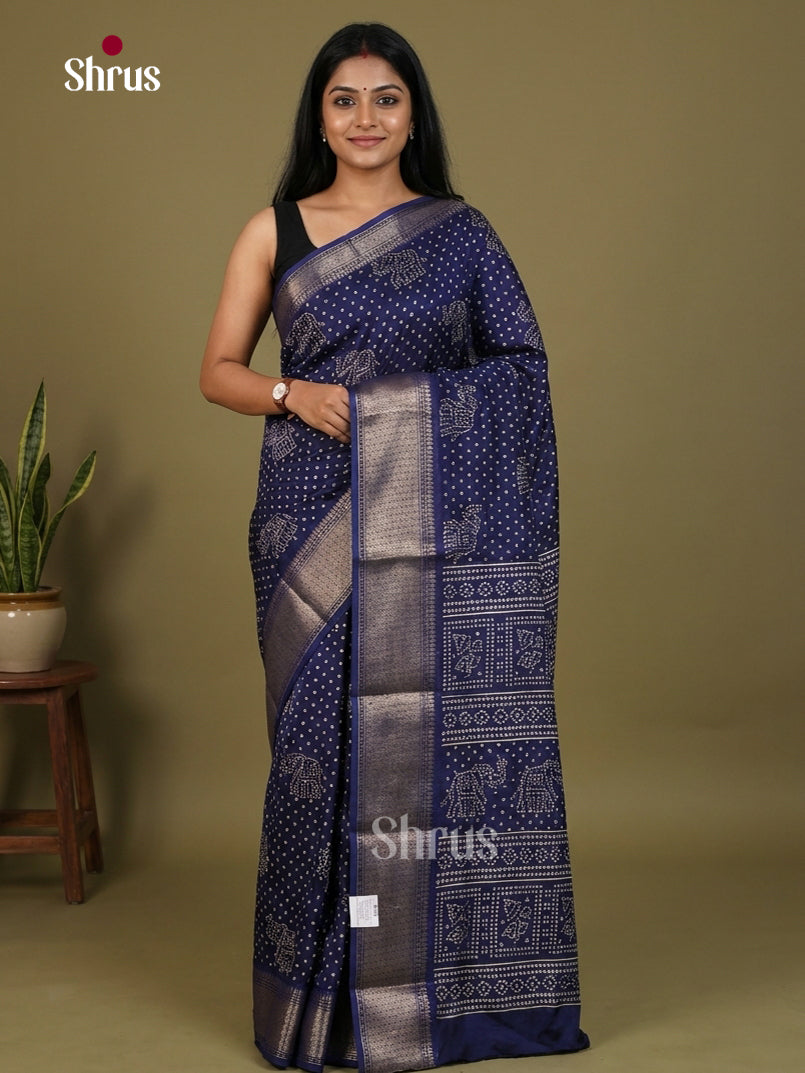 Semi Crepe Saree - EI03035