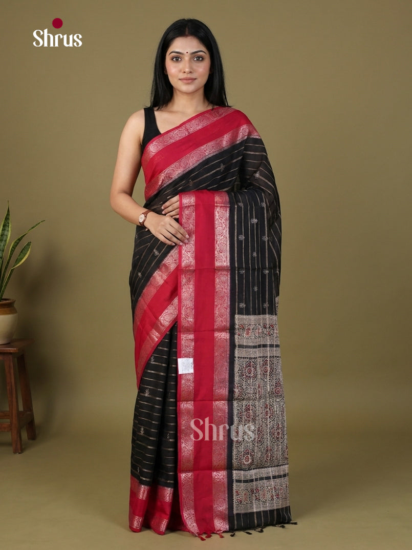 Semi Crepe Saree - EI03106