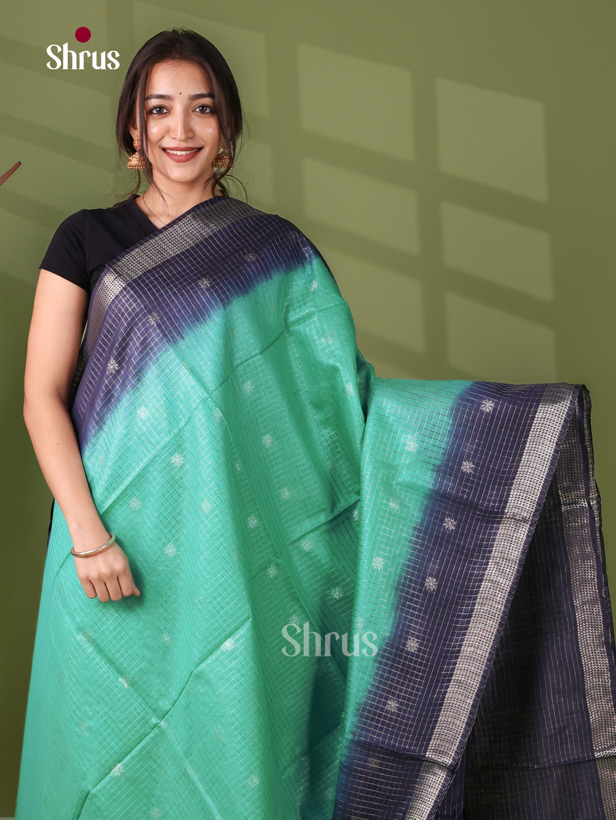Semi Tussar Saree - EI05001