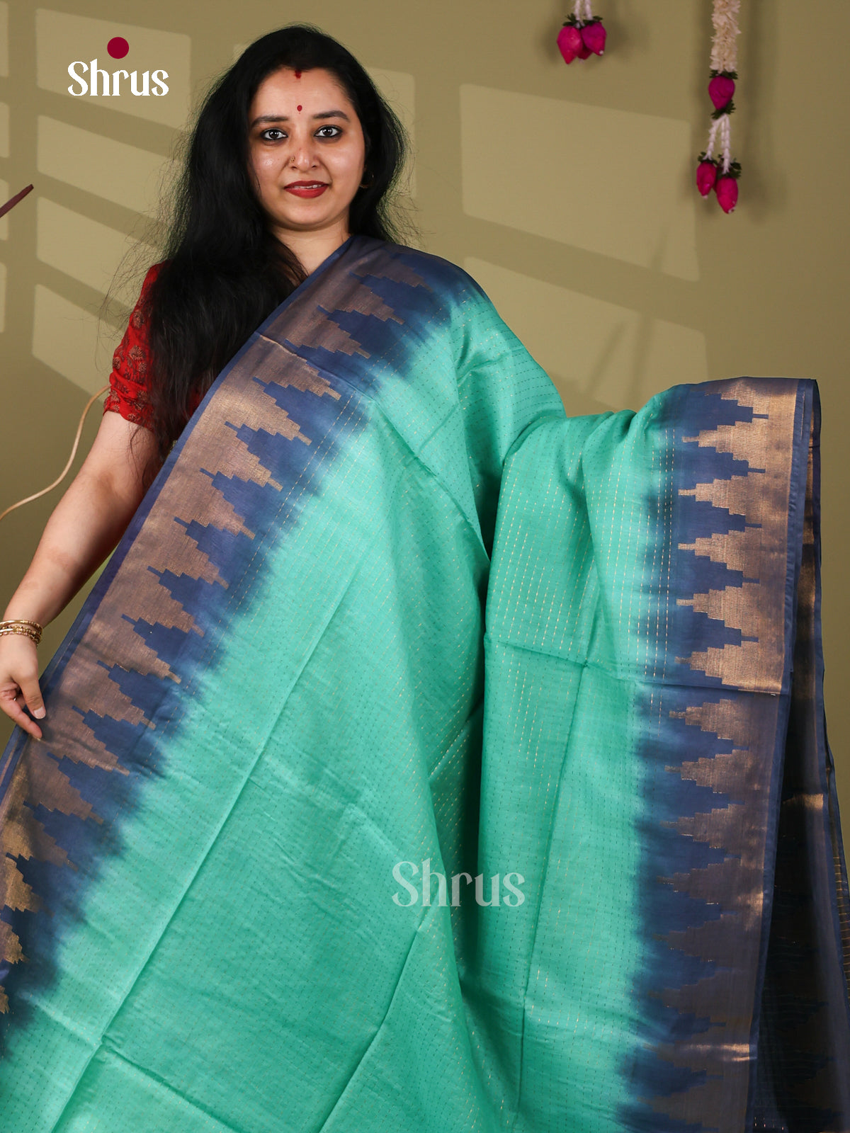 Semi Tussar Saree - EI05002