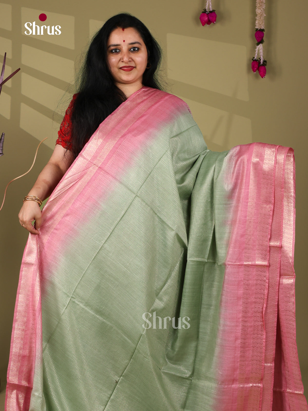 Semi Tussar Saree - EI05066