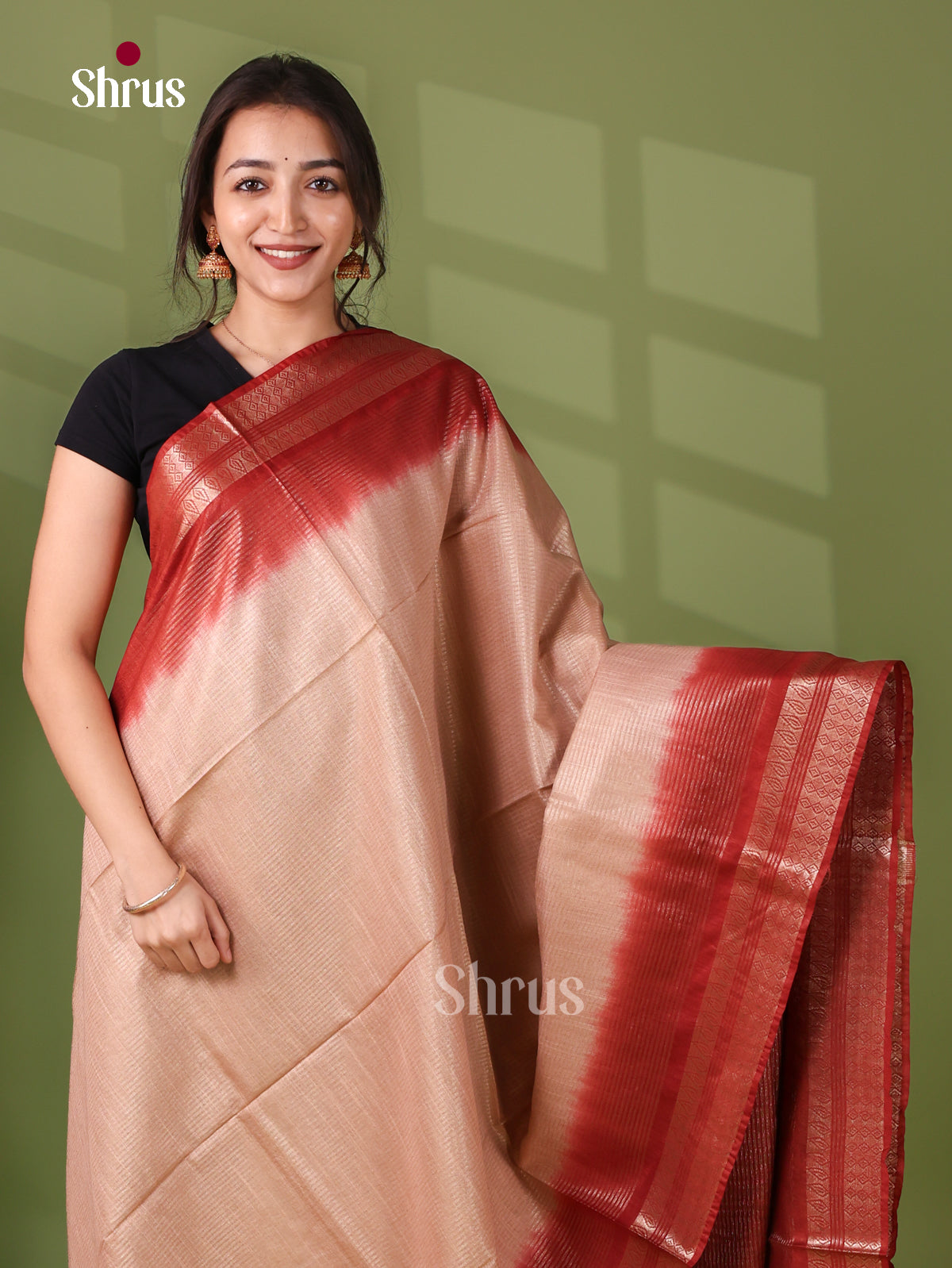 Semi Tussar Saree - EI05067